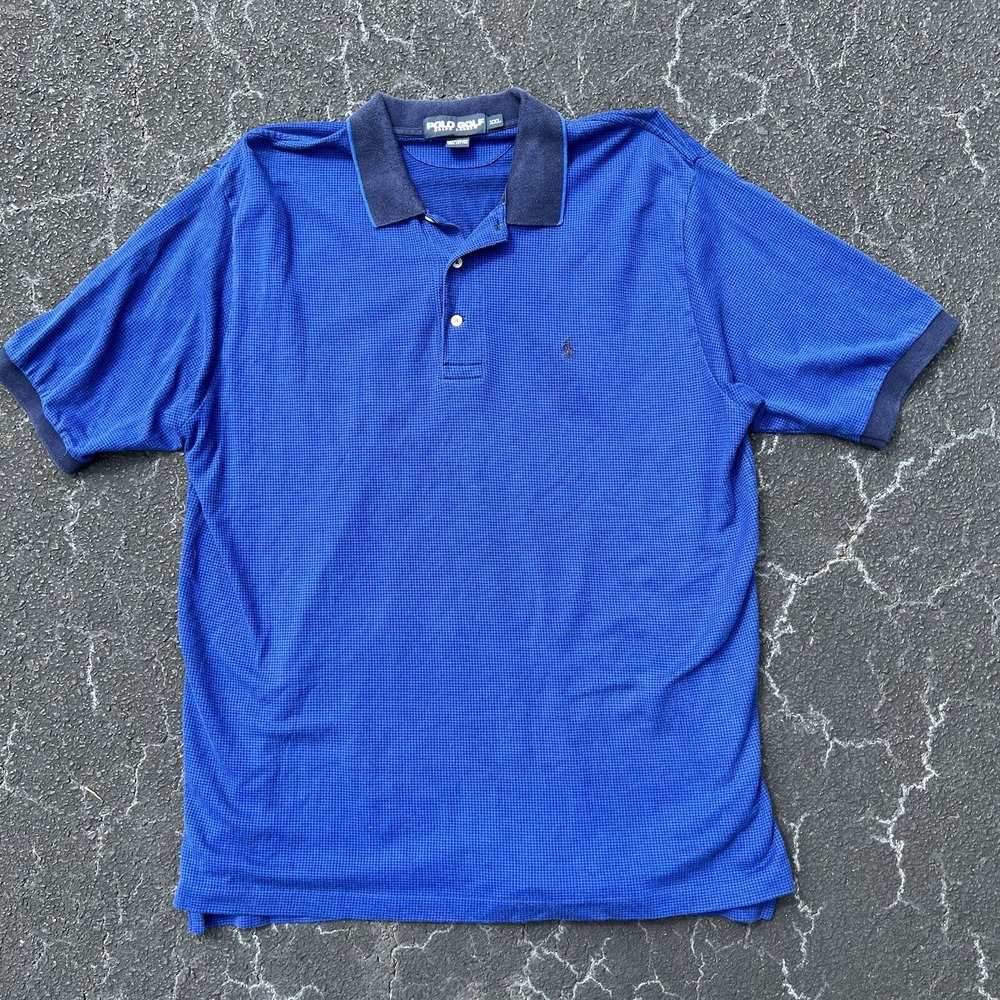 Polo Golf Ralph Lauren Blue Collard Size 2XL